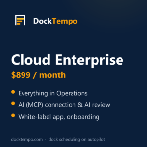 Dock Tempo Cloud Enterprise (yearly)