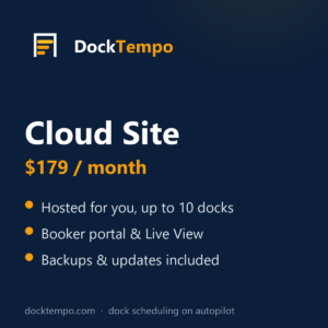 Dock Tempo Cloud Site (yearly)